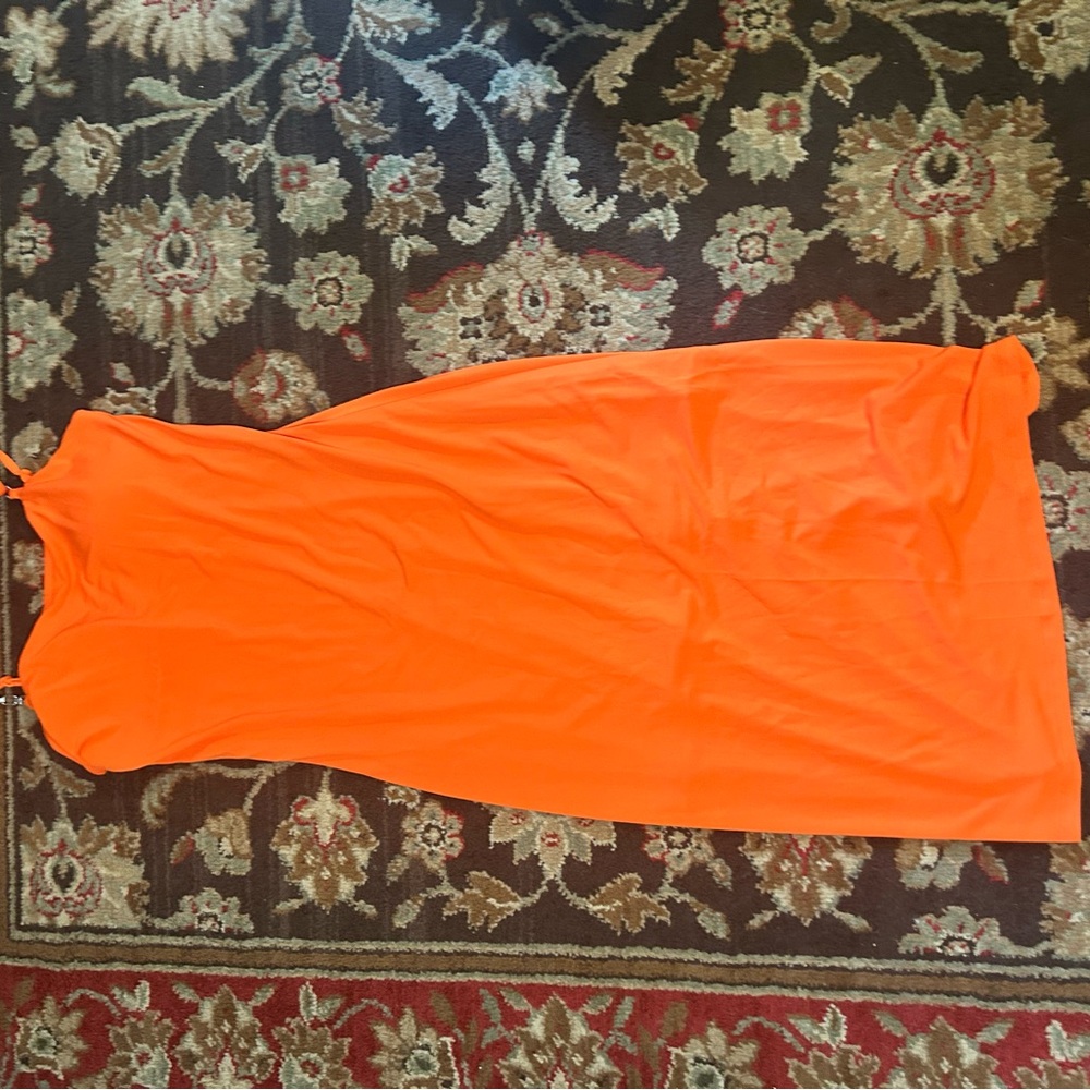 Vibrant Orange Dress